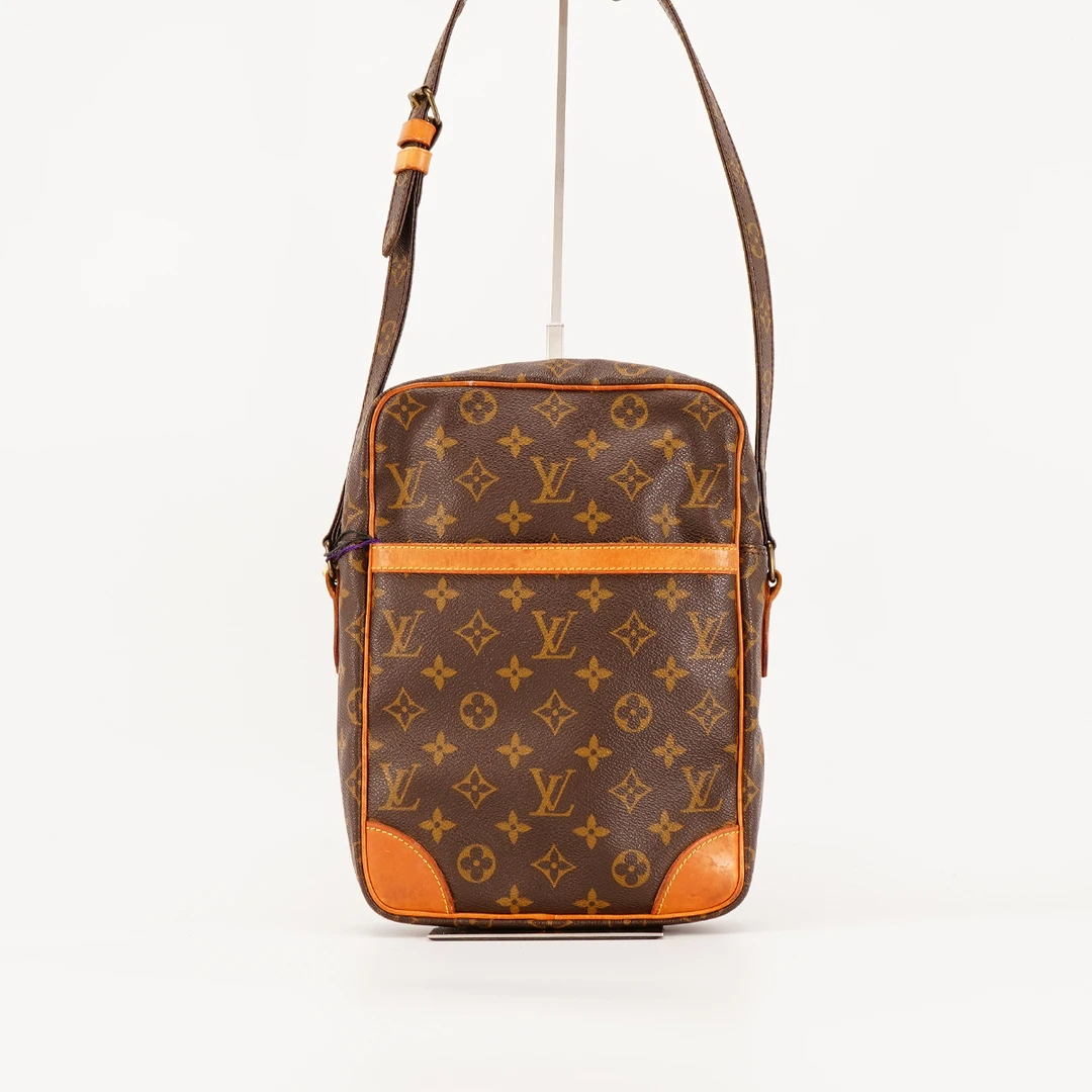 95新 LouisVuitton/路易威登 【桔夕白菜】中古竖版单层相机包