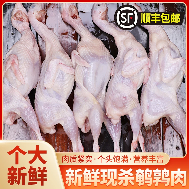 【20只-鲜货直发】新鲜现杀鹌鹑肉放血活杀速冻烧烤煲汤鹌鹑
