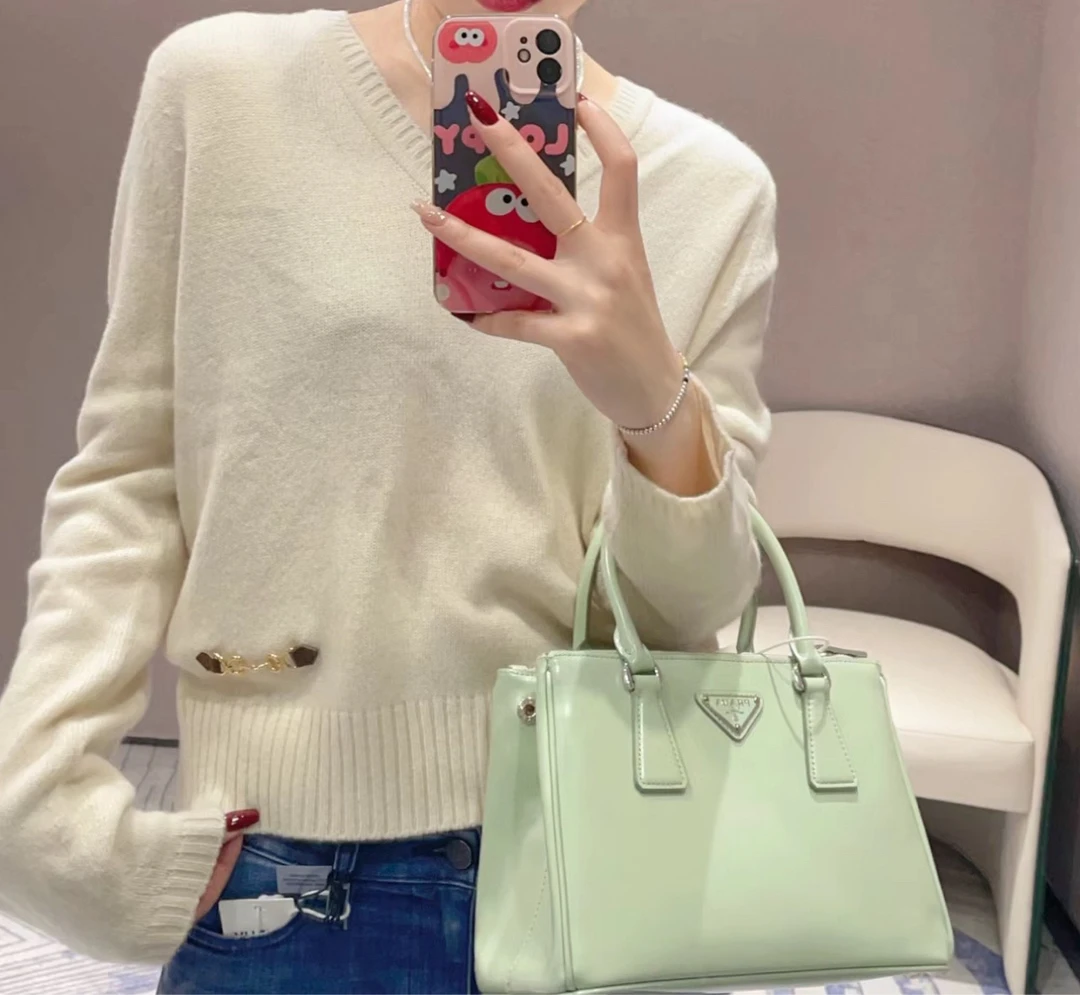 Gucci 古驰 马衔扣羊绒针织衫毛衣 99新 XL码 001312