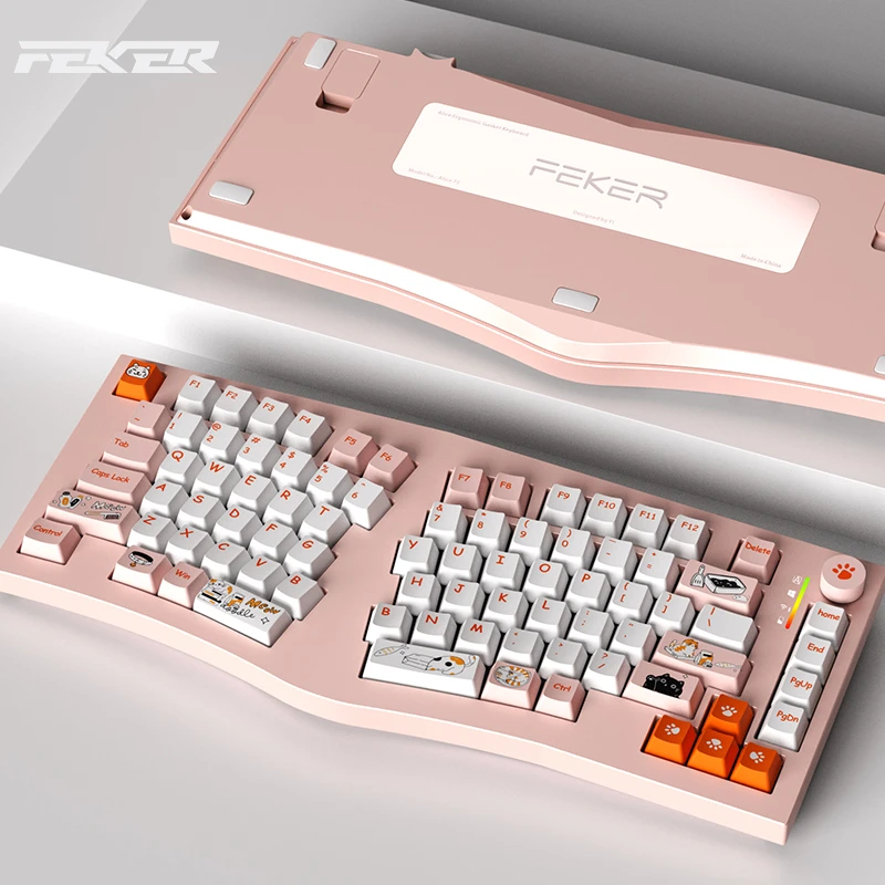 FEKER Alice75人体工程学三模热插拔rgb坡度铝合金套件