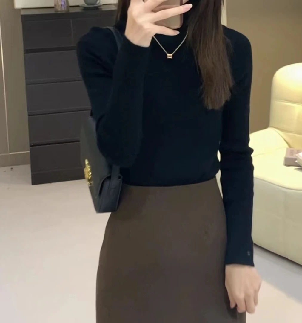 2024秋季新款套装内搭针织衫S-XL