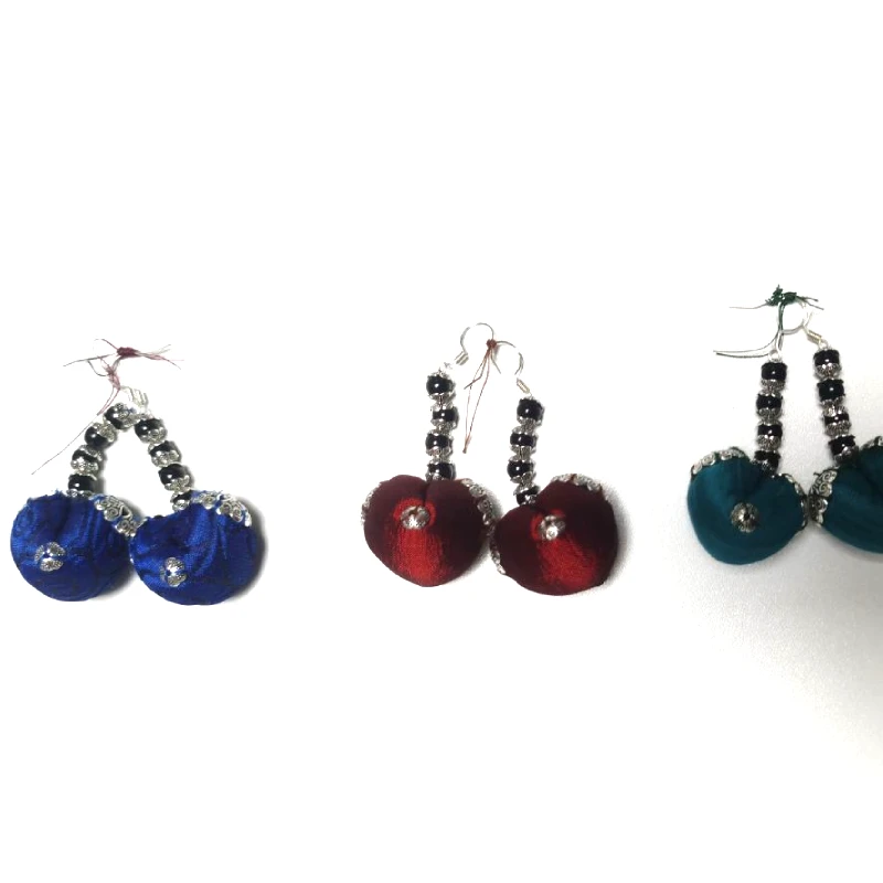 轮廓原创设计师手作复古女装配饰（一对，颜色随机，不支持备注）