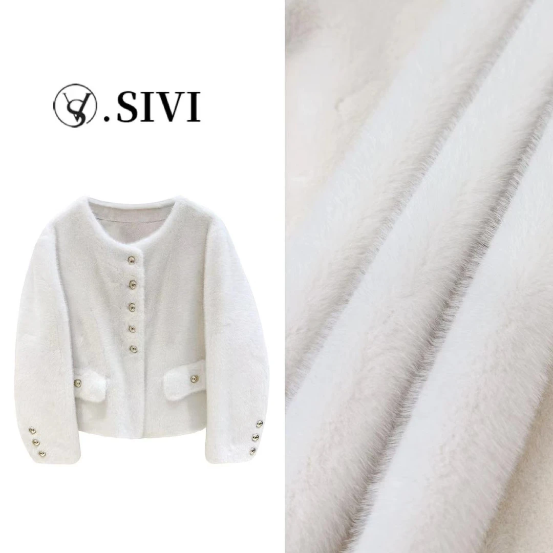 熙薇轻奢气质外套【大家风范】冬季新款时尚休闲上衣F6693