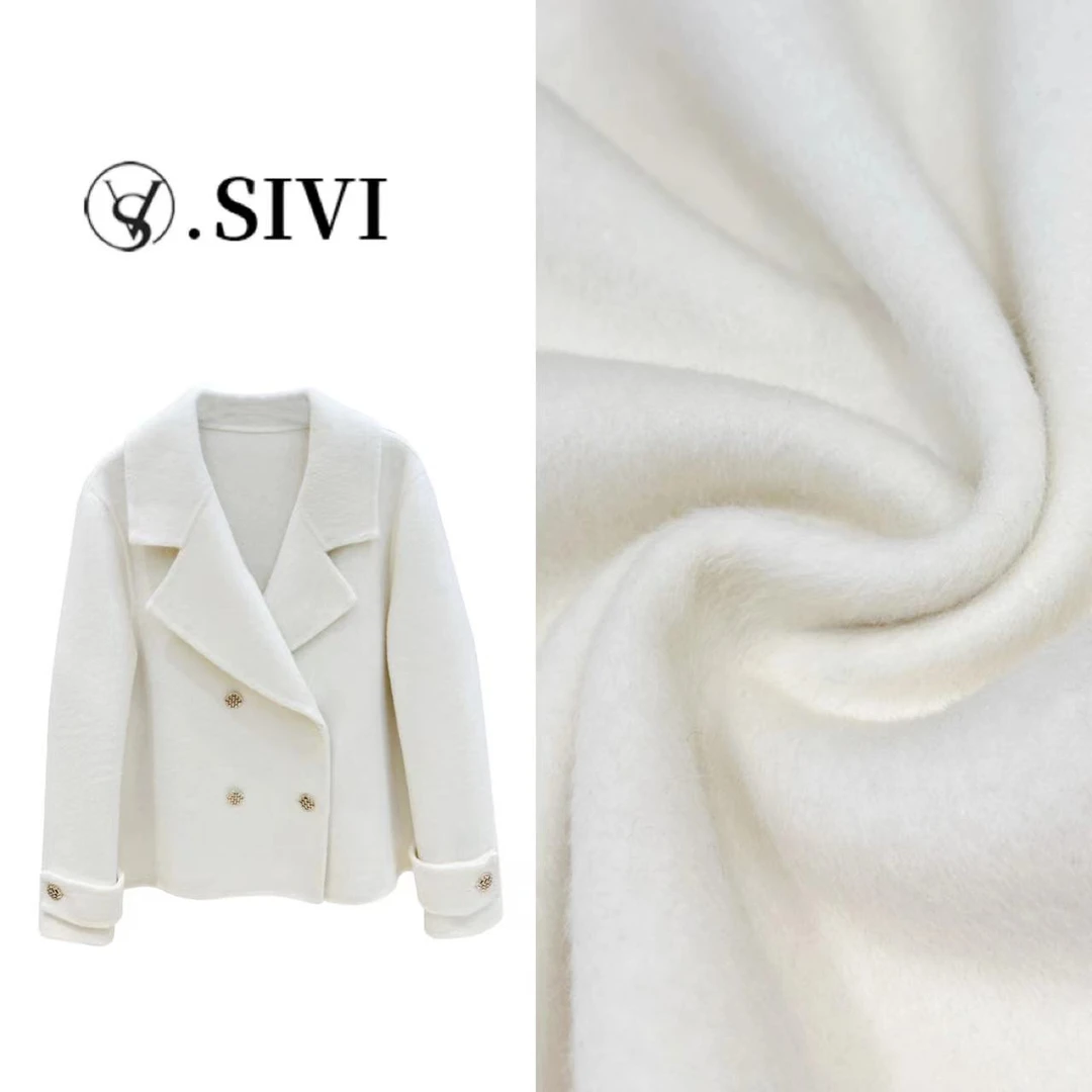 熙薇大衣【云淡风轻】新款时尚气质休闲中长款外套F6492