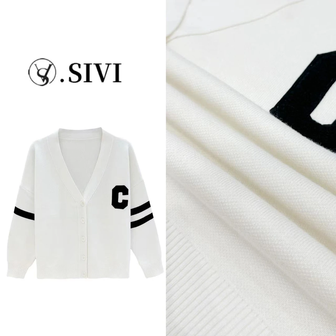 熙薇气质毛衣开衫【C位出道】秋季新款时尚休闲上衣F6484