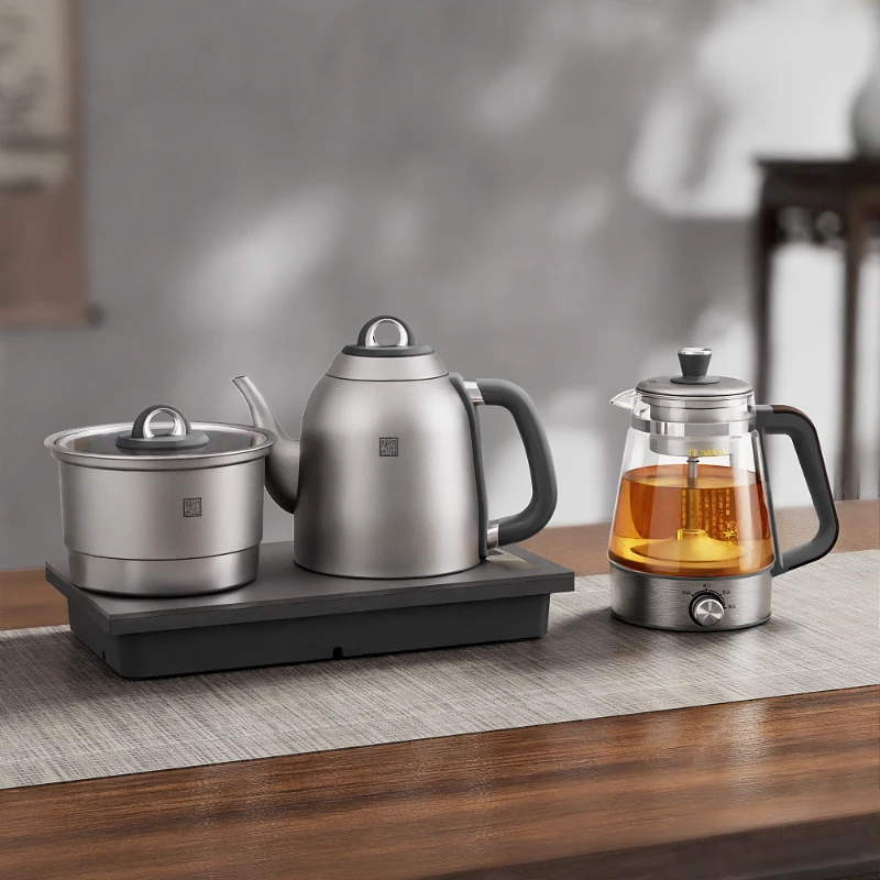 TILIVING/钛立维纯钛电热水壶烧水壶嵌入全自动上水煮茶壶（达人）