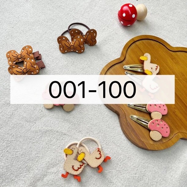 （001-100）mogu家森系发饰