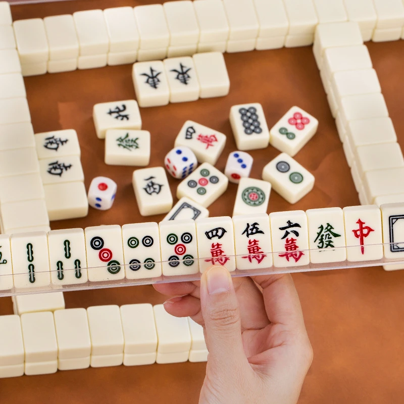 【单拆主播代拆】家用/户外露营便携mini麻将24#
