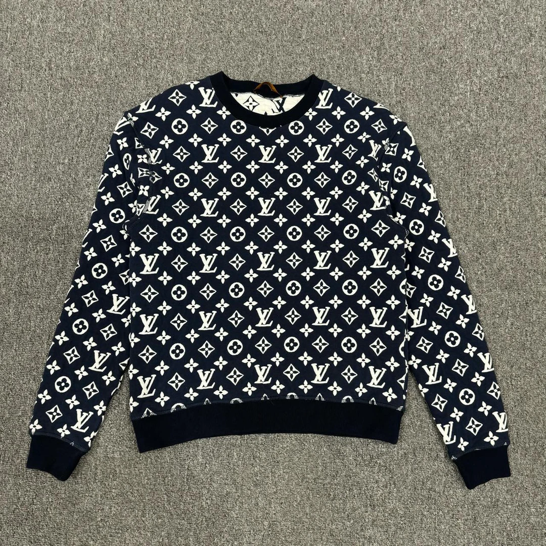 Louis Vuitton LV满印三花卫衣 未使用带吊牌XS码 8949449