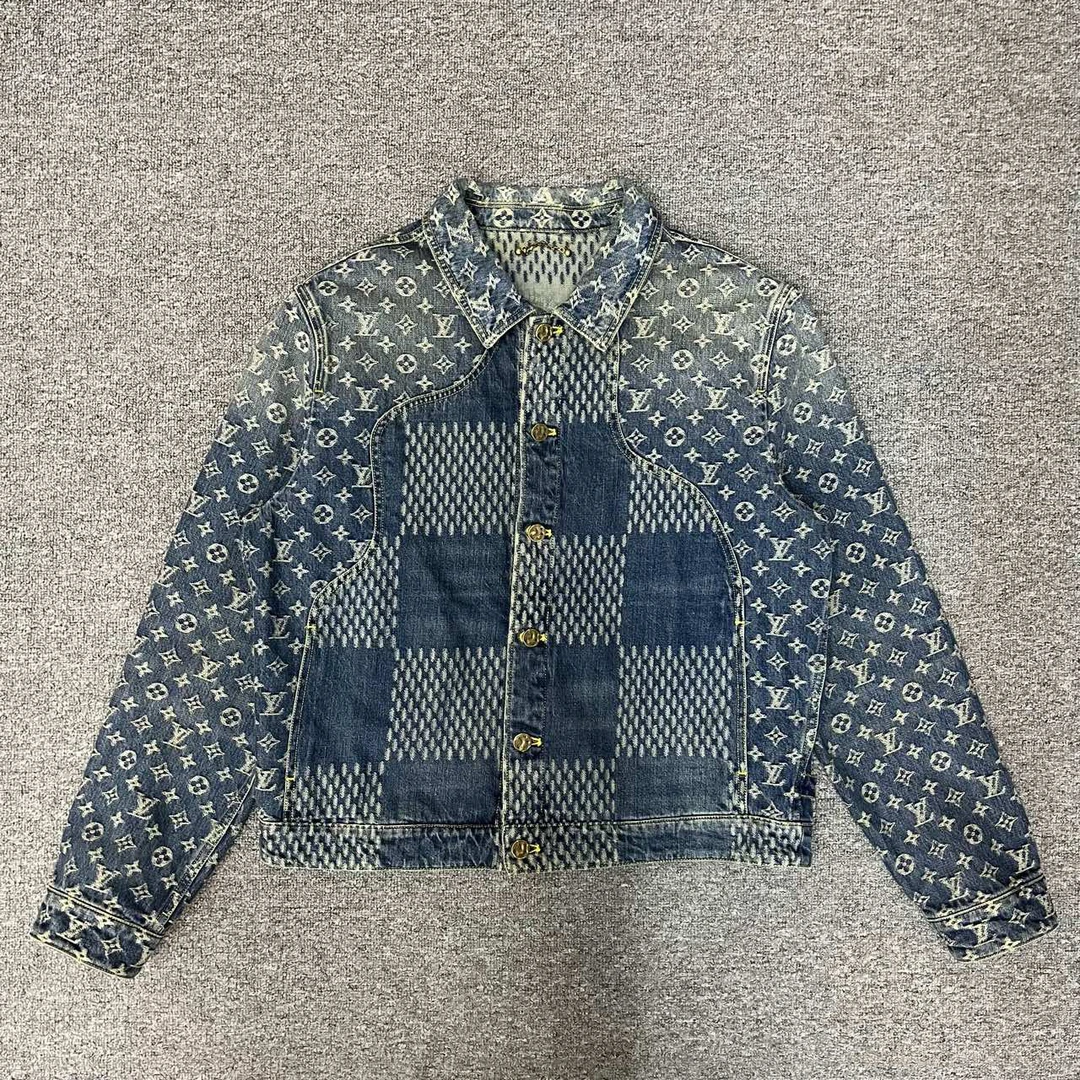 Louis Vuitton LV nigo 牛仔外套 52码 成色99新