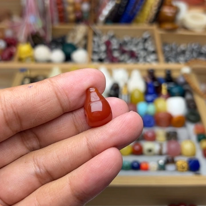 玛瑙/玉髓三通未镶嵌?*