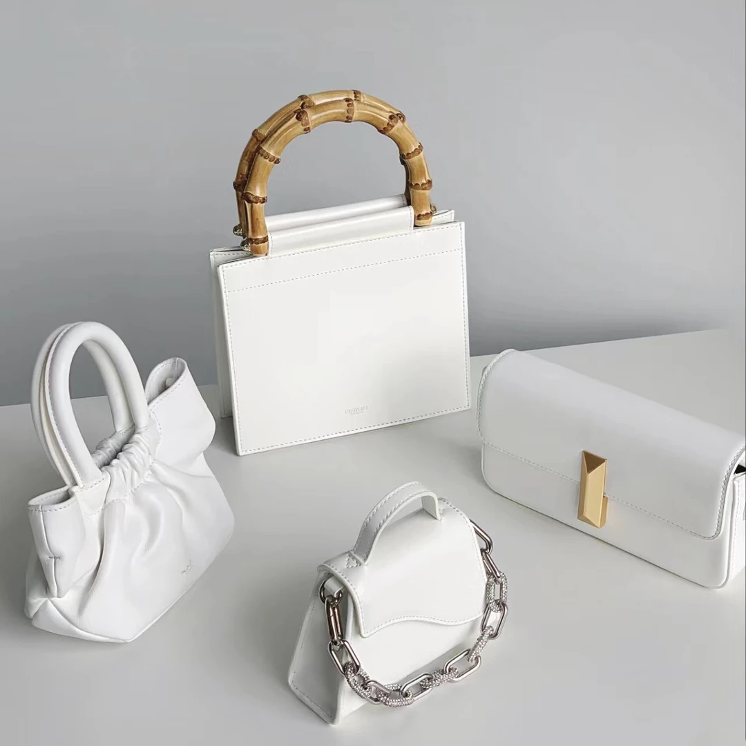 A(21-25) 直播链接真皮女包包牛皮简约小众经典百搭斜挎包轻奢