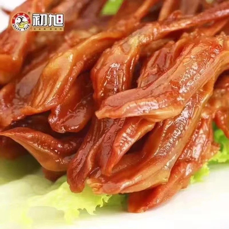 温州初旭生鸭舌头 温州特产 生鸭舌中大号 500克起拍