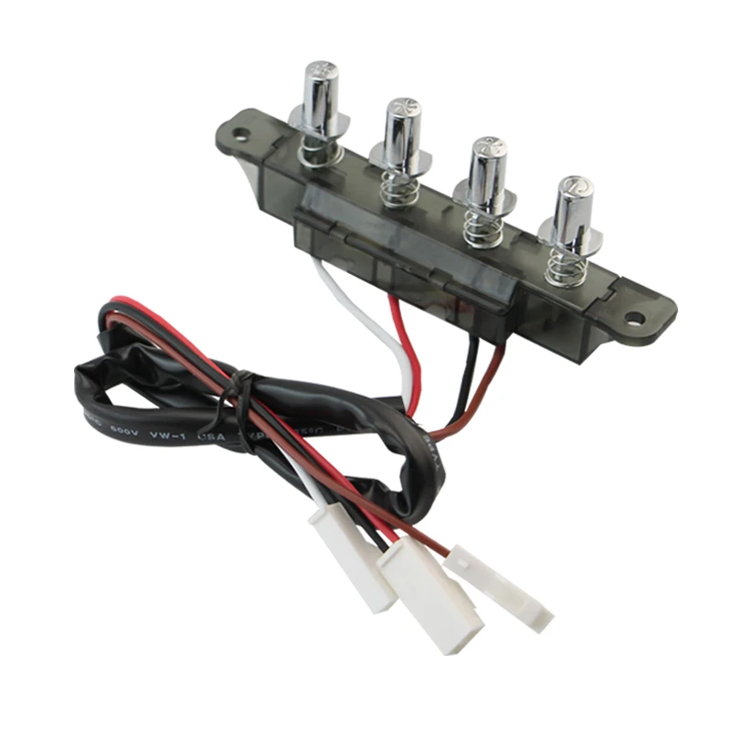 适用抽油烟机电源功能开关4键3档按键档位配件