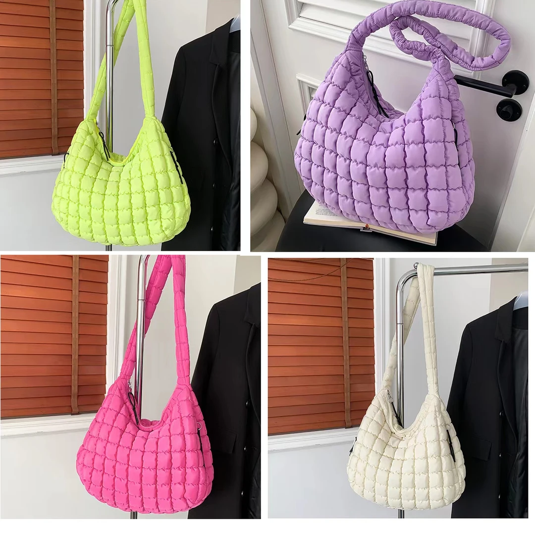 秋冬时尚装饰百搭通勤单肩云朵包251Q001