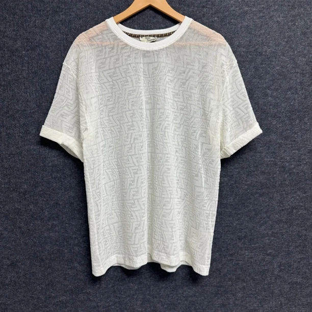 【99新】芬迪Fendi 暗纹 老花 植绒 / M码 / 公价6800