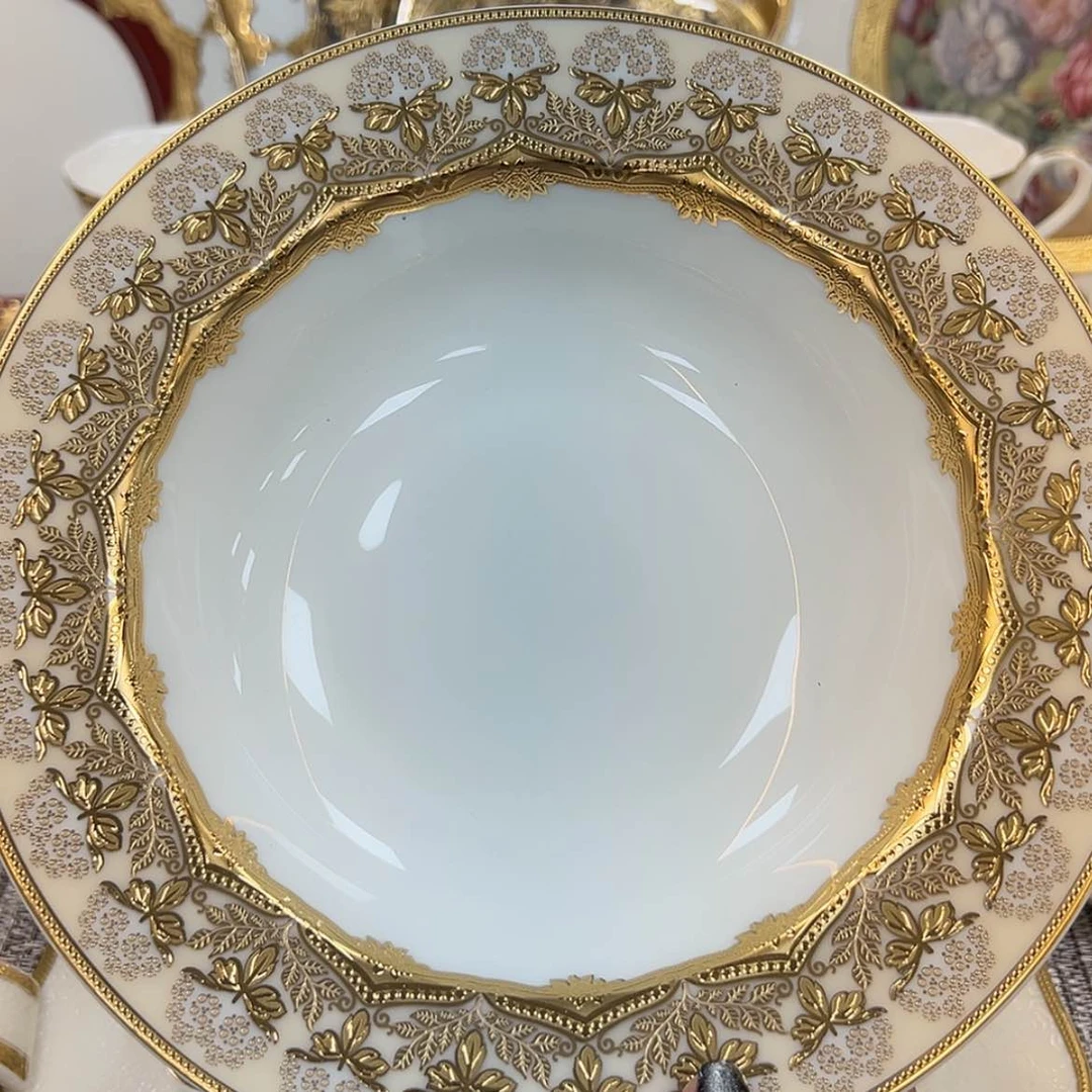 【闪购商品】瓷片8.5英寸草帽盘 尾单 福利价