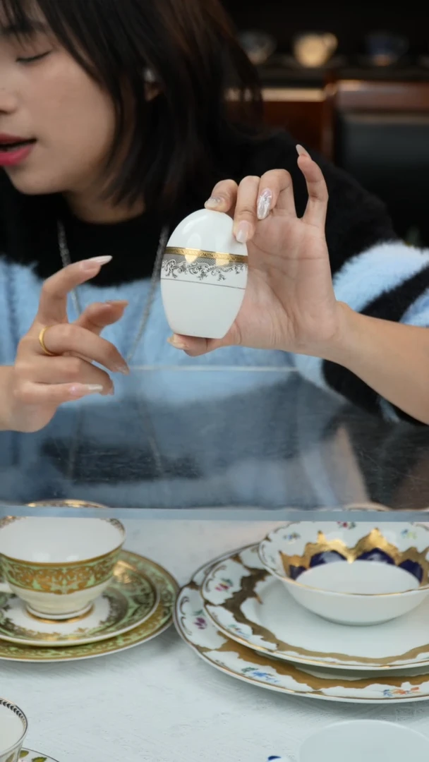 【闪购商品】瓷摆件牙签盒 福利