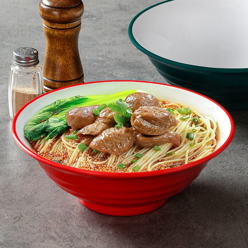祥源美密胺餐具面碗商用麻辣烫碗大碗仿瓷汤粉米线汤碗面馆专用碗