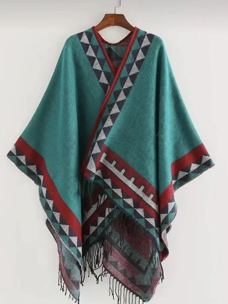 【七老板】Q2122-秋冬爆款时尚休闲披肩