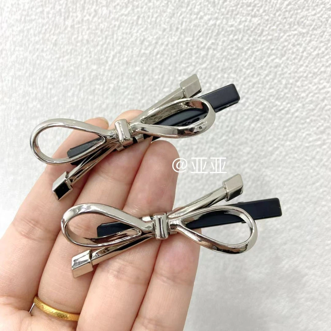 冷谈风蝴蝶结 一字夹