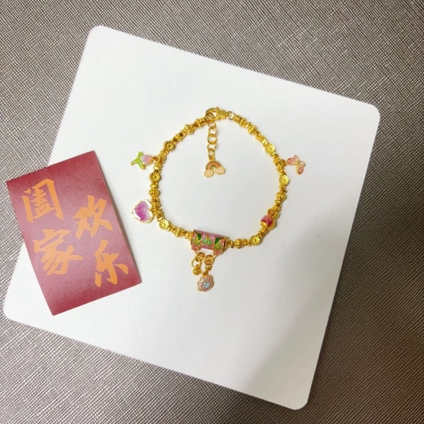 本昌珠宝足金饰品 18.58克