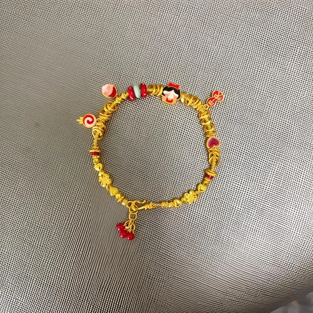 本昌珠宝足金饰品 20.71克 手围15