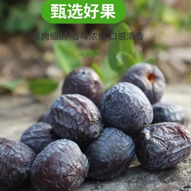 今年新鲜无核黑枣软枣小柿子枣香浓郁营养