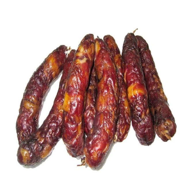 腊香肠河南安徽特产咸香味土猪肉手工腌制食用农产品500g