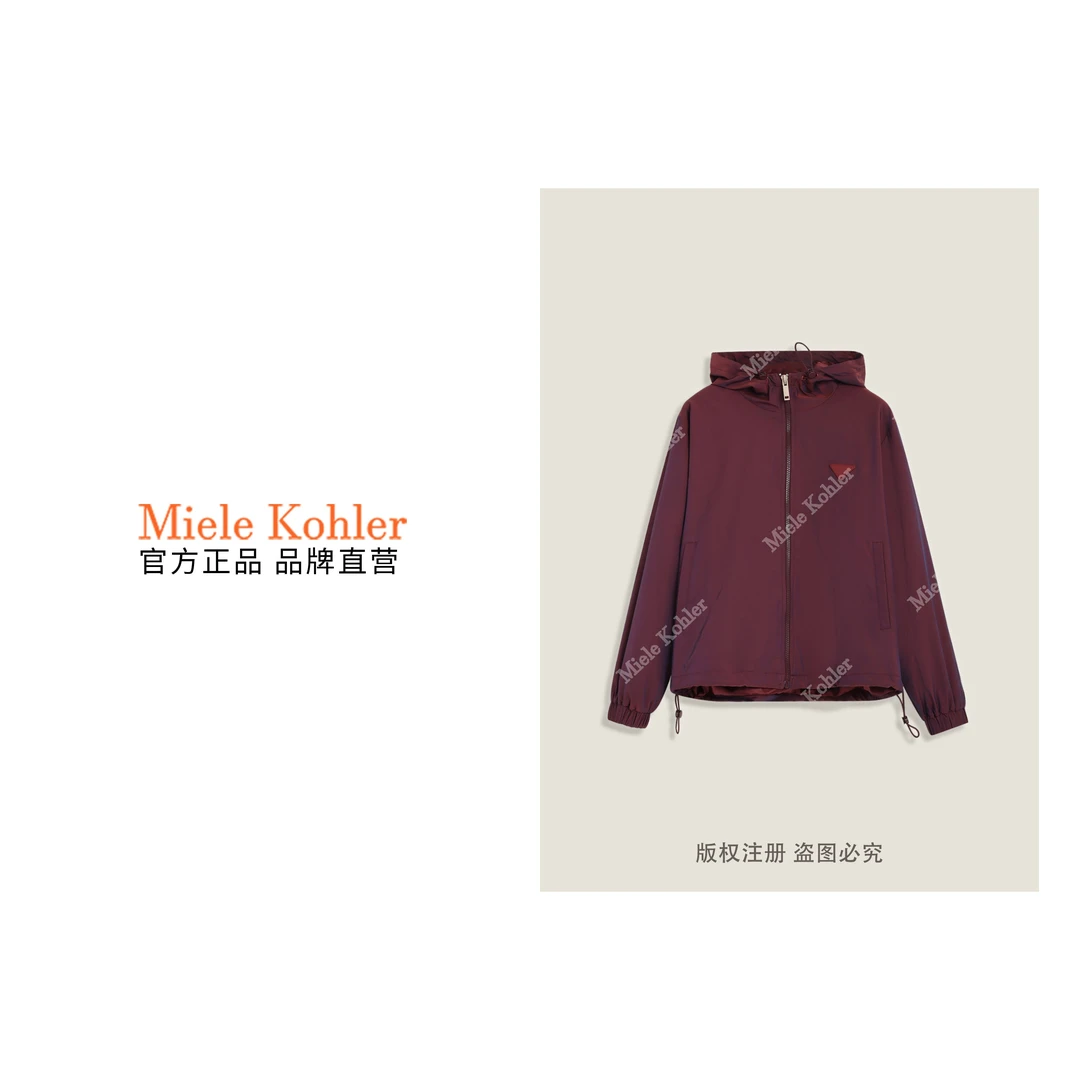 秋季新款高级感纯色气质百搭女装外套MKKQ85608 【澳门小源同款】