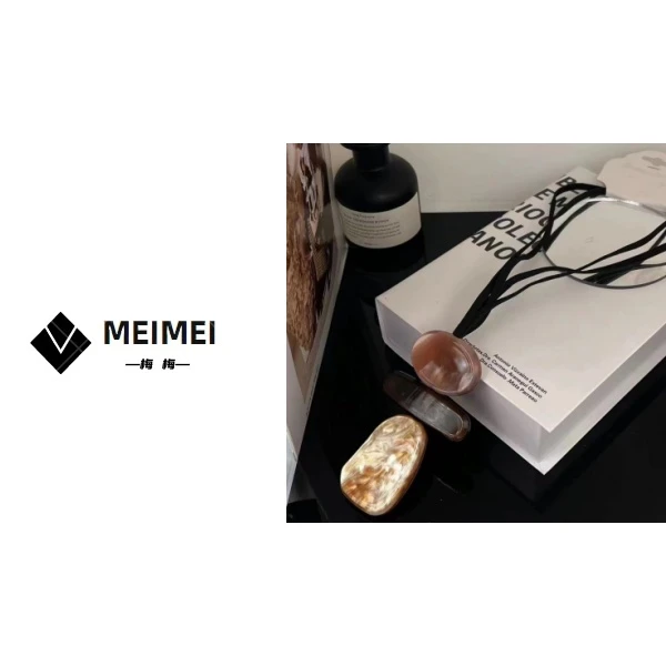 非金属亚克力项链 XMM.<中古风系列吊坠>新款气质时尚小众吊坠