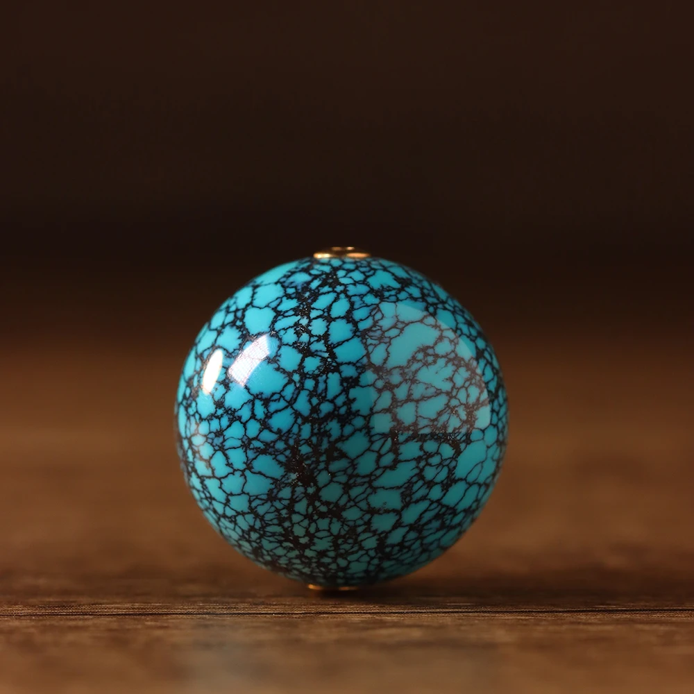 满天繁星•乌兰花绿松石圆珠