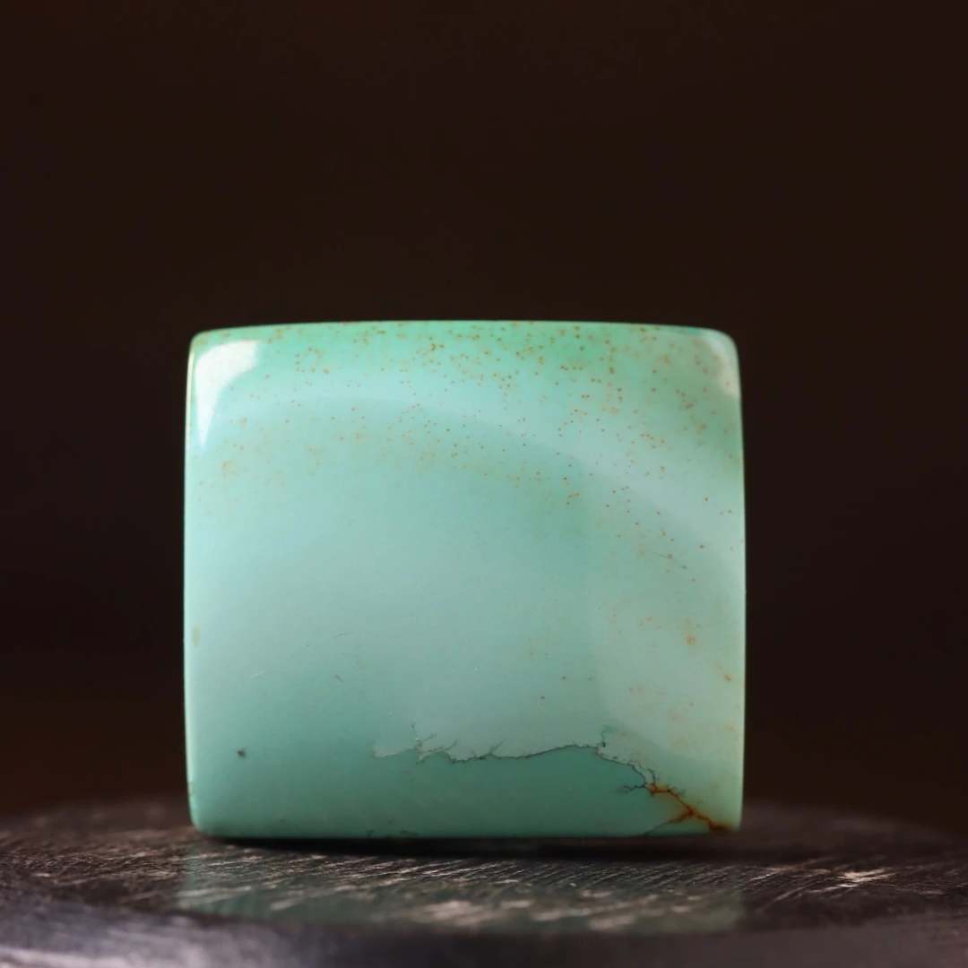 翠影斑驳·绿松石自然意境方牌