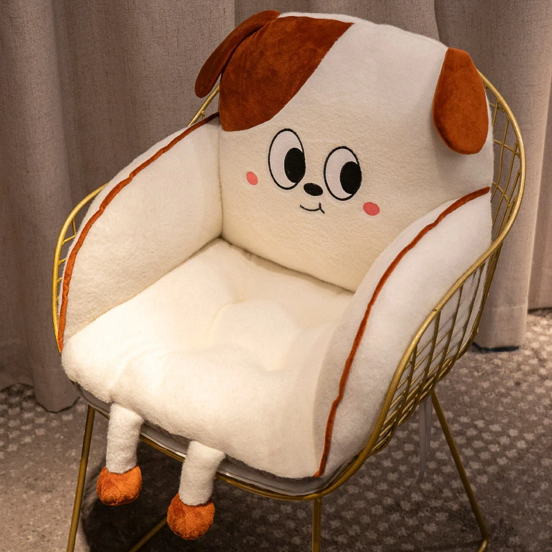 办公室坐垫屁垫护腰靠垫靠背一体学生椅子屁股垫子宿舍座椅垫冬季