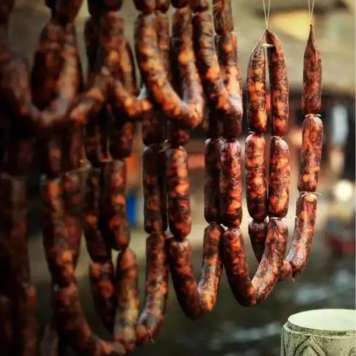 【试吃一节】【香肠】重庆传统技法农村土猪肉腊味