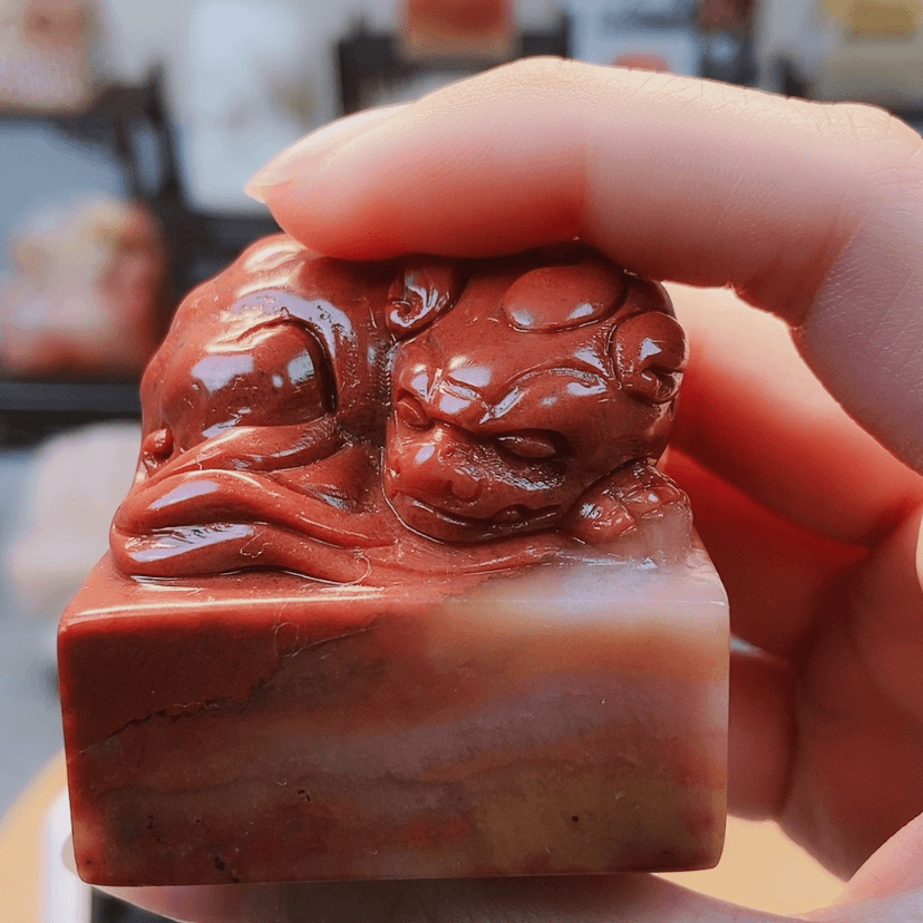 【闪购商品】寿山石印石卧**生