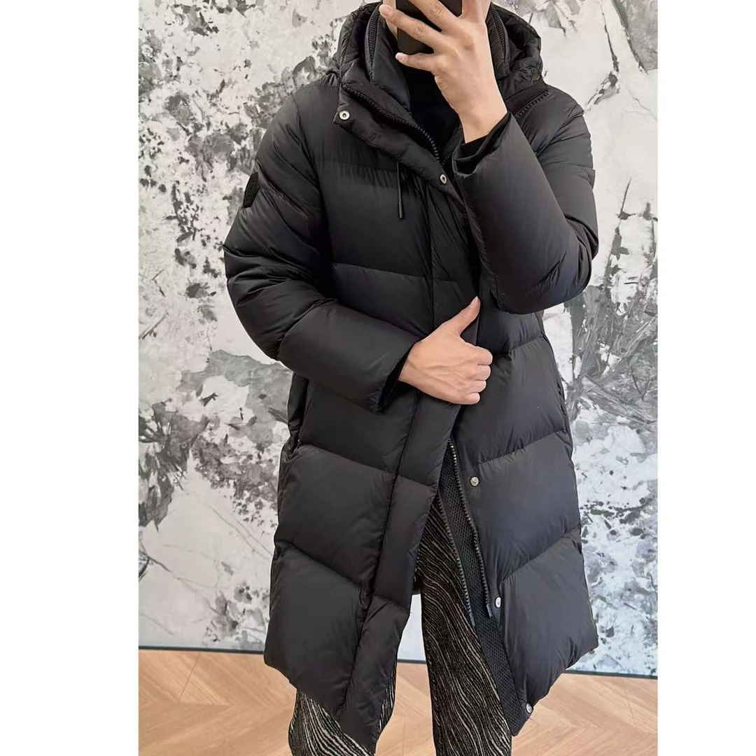 東•Dongzi 冬季新款丨长款白鸭绒羽绒服 8899