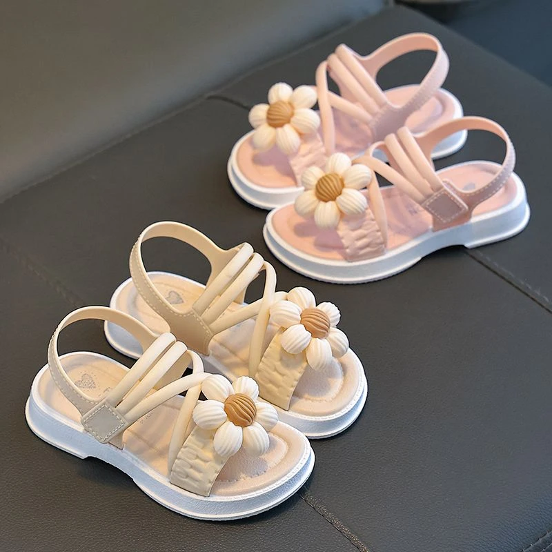 女童凉鞋爆款断码高帮高颜值防臭薄荷曼波耐磨罗马外出网红沙滩鞋