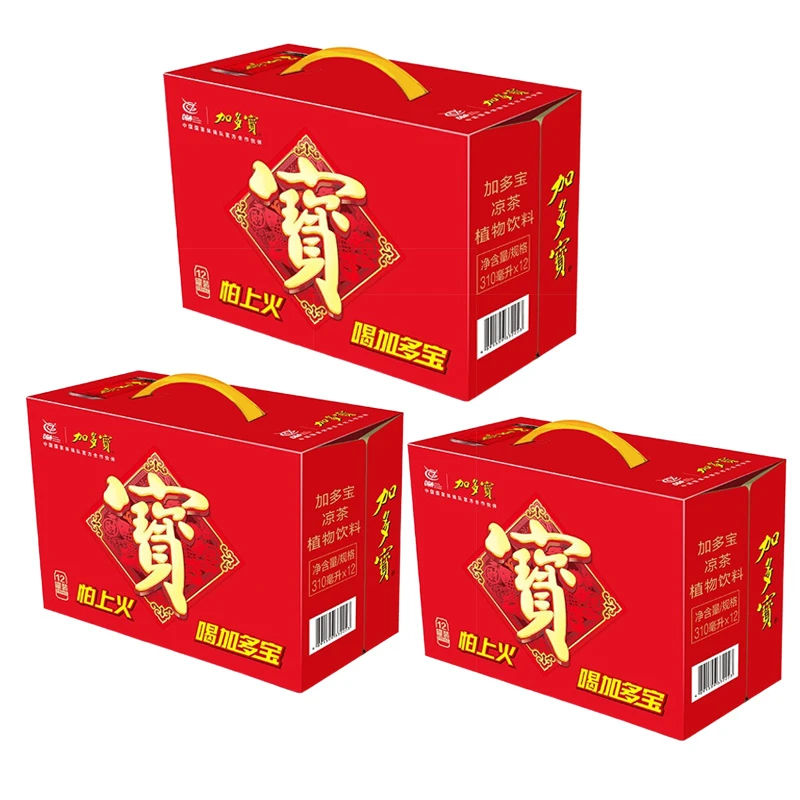【直播专属】加多宝凉茶饮料310ml*12罐*3箱 整箱 2个包裹发货zb