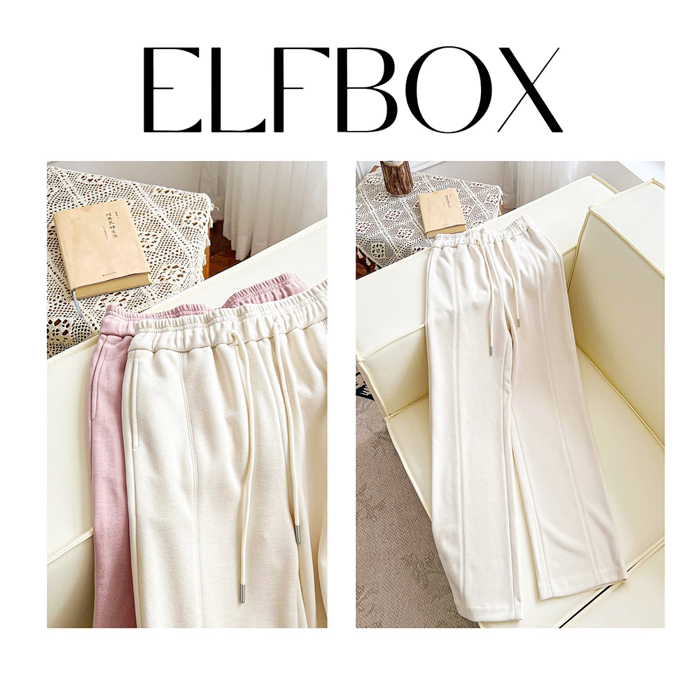 《晓君定制》1982冬季高腰新中式百搭显瘦宽松垂感休闲裤