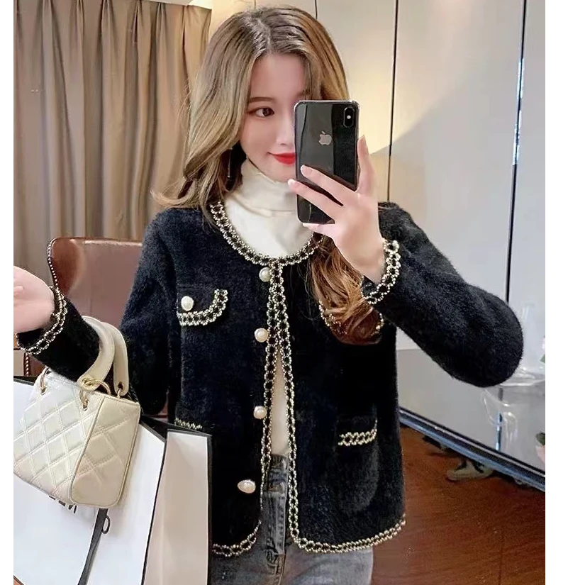 【娇娇专属】333气质小香风女早秋冬季2024新款轻熟风高级感外套