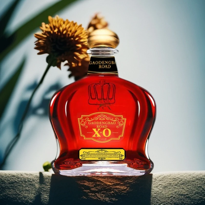 洋酒XO白兰地700毫升40度大容量收藏聚会冰镇自饮酒酒吧夜店酒