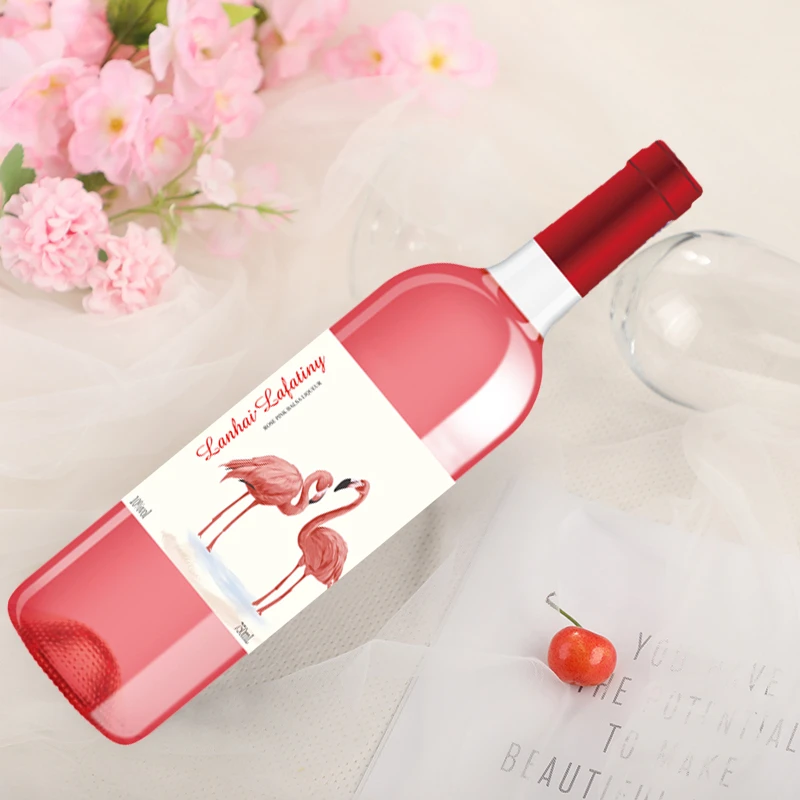 网红粉芭乐半甜果酒甜酒微醺聚会约会晚安酒10度750毫升
