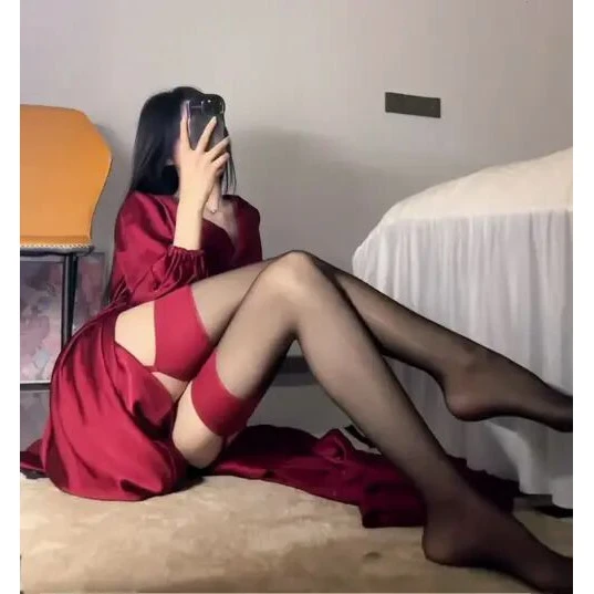 【618特惠】2025款款爆款夜店蹦迪8d超薄撞色红边黑丝袜禁欲系高