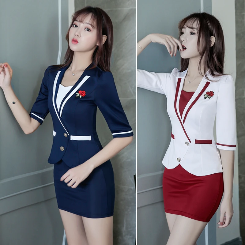 足浴技师工作服女气质2024新款美容院足疗师按摩养生沐足工衣套装