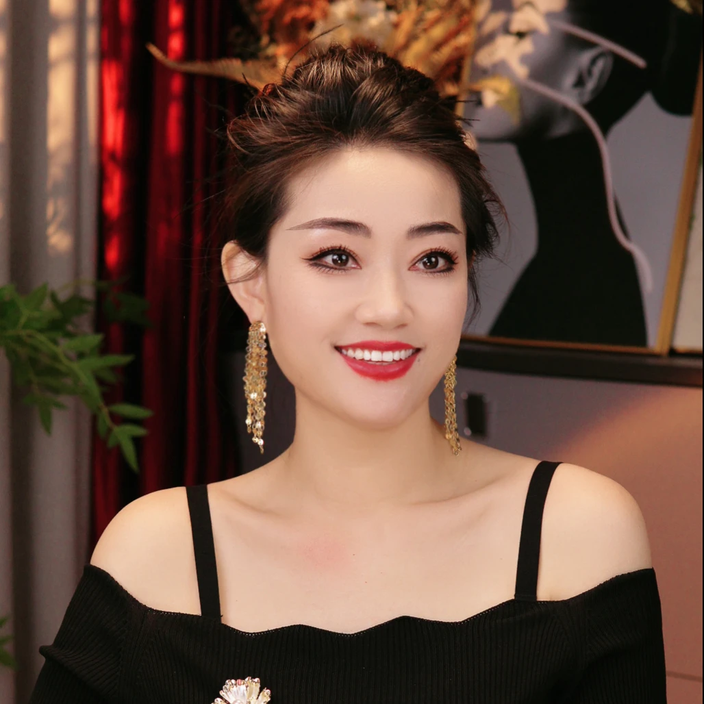 铜合金耳饰 925银针E3005【风情万种】秋冬时尚奢华气质超闪耳环