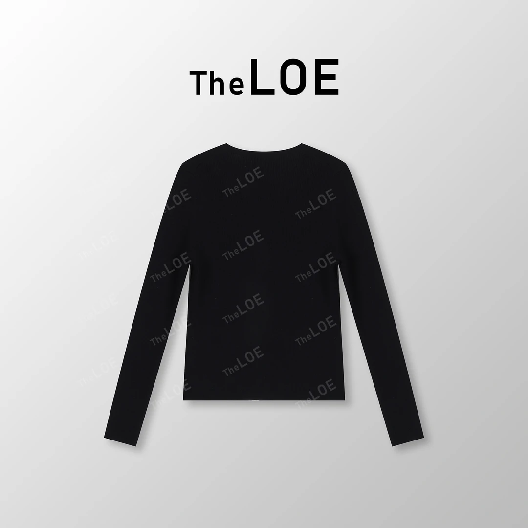 TheLOE/【小古针织】桑蚕丝 /山羊绒/绵羊毛针织衫#08.31ZZ-G7150