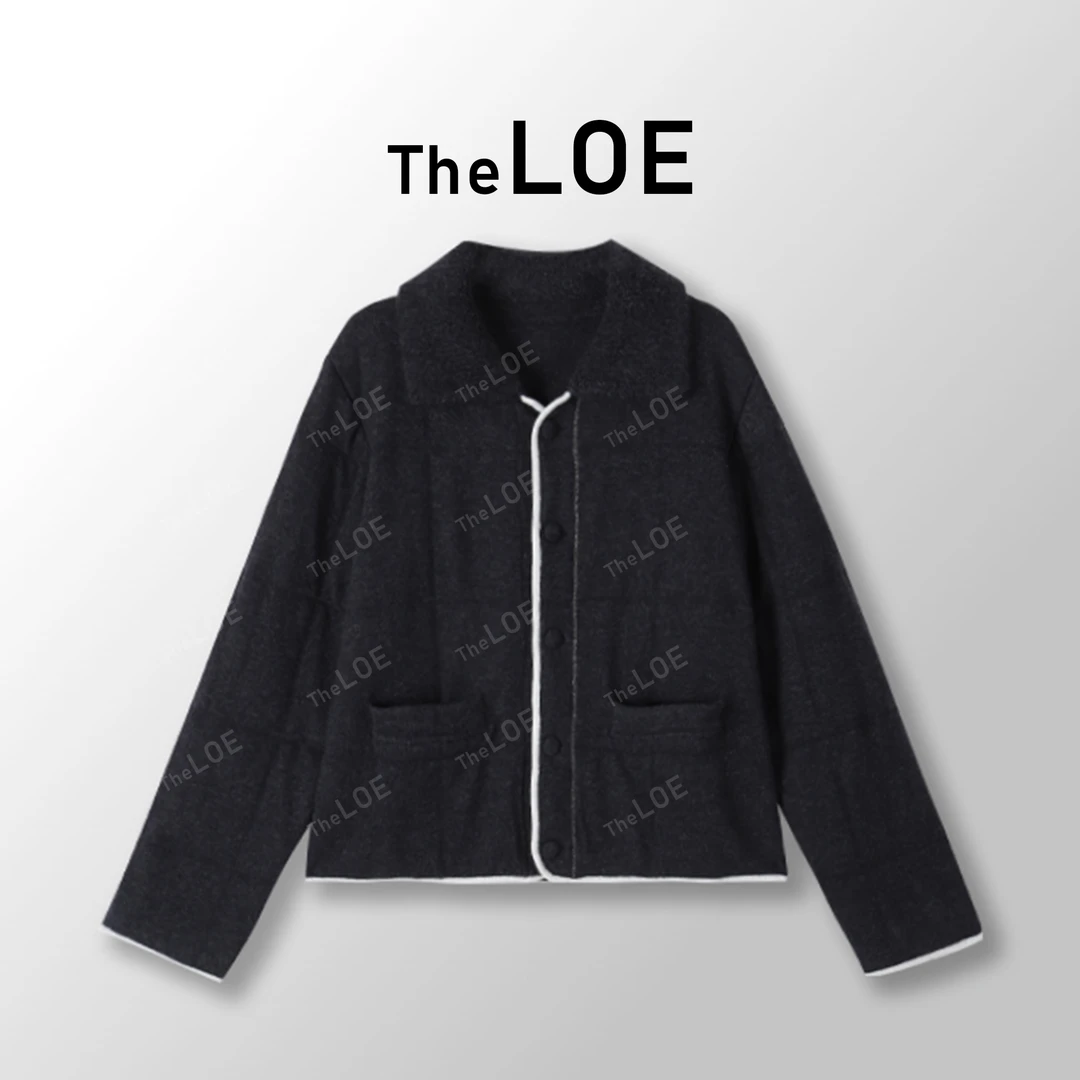 TheLOE/【黑布朗全羊绒】高奢线 百分羊绒 外套#LE-7W-297