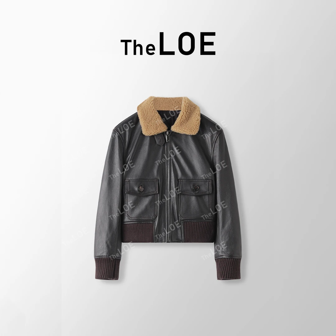 TheLOE/9.26  秀款嵿奢标配100山羊皮 限量款皮衣#LE-ZZ8938
