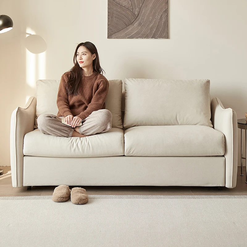 高端沙发床两用可折叠小户型客厅多功能单双人办公室落地家用简约